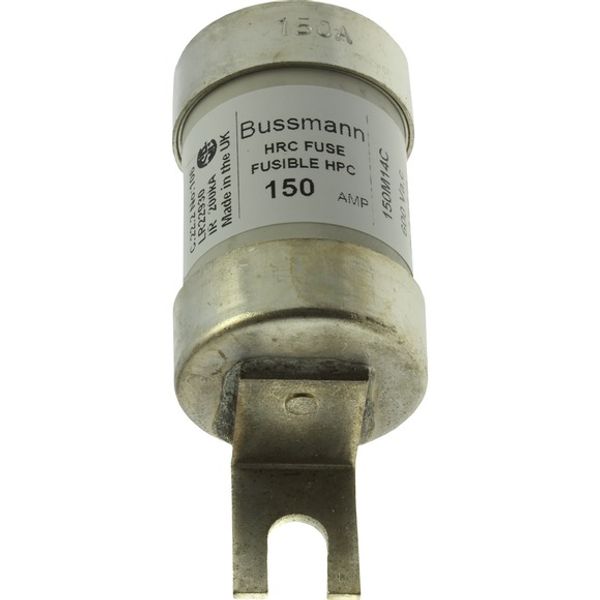 Fuse-link, low voltage, 150 A, AC 600 V, DC 250 V, HRCII-MISC, 38 x 112 mm, CSA image 2