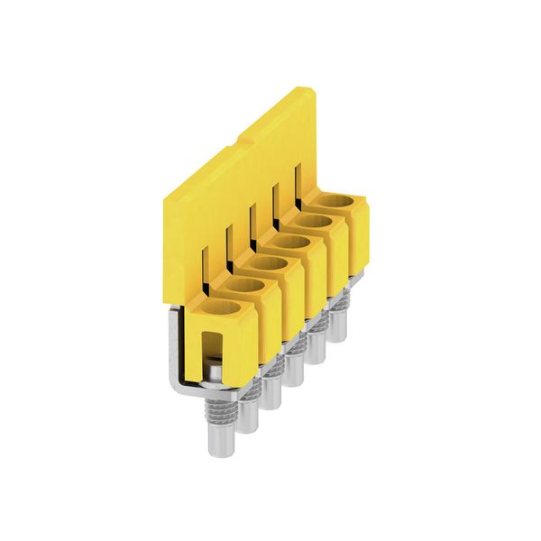 Cross-connector (terminal), when screwed in, Number of poles: 6, Pitch image 1