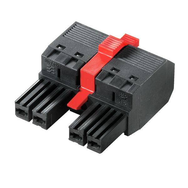 PCB plug-in connector (wire connection), 7.62 mm, Number of poles: 4,  image 1