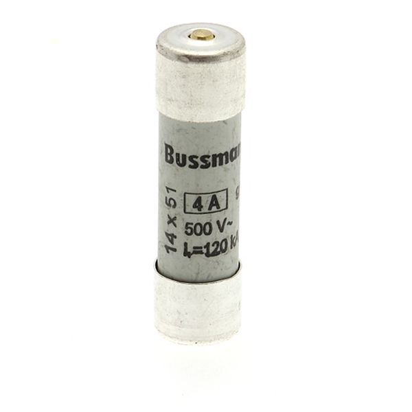 Fuse-link, LV, 4 A, AC 500 V, 14 x 51 mm, gL/gG, IEC, with striker image 2