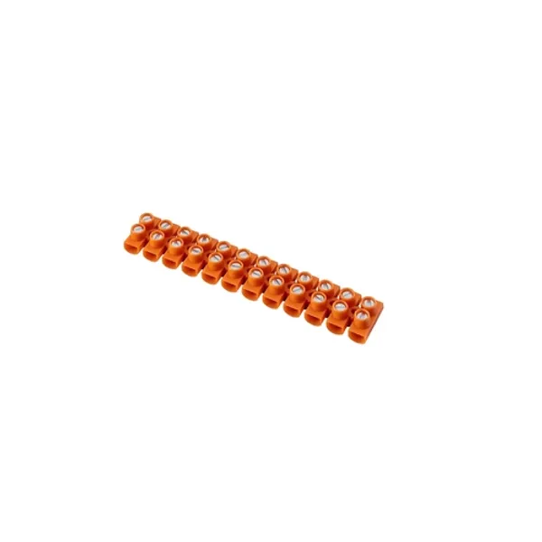 Thermoplastic connector strip LTF12-2.5 orange image 1