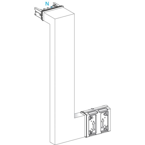 2X90° UP 250X(250-750)X250 MTM 250A image 1