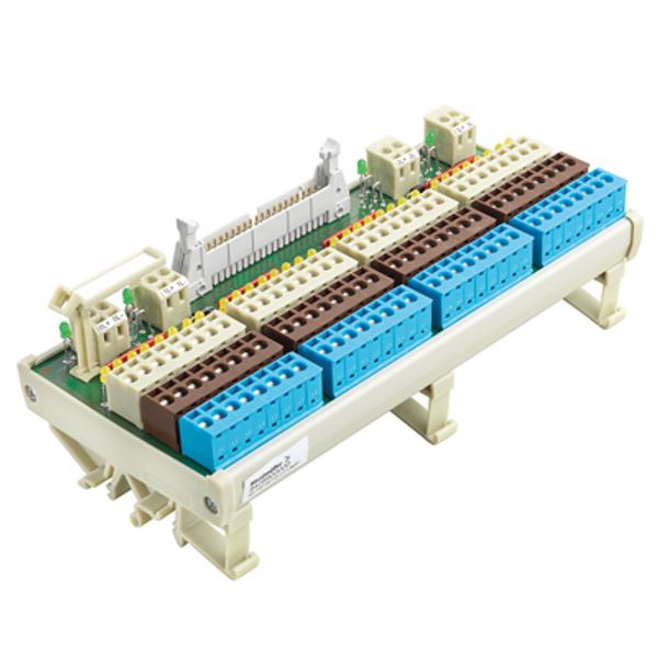 Interface module with terminal, connector, built-in image 1