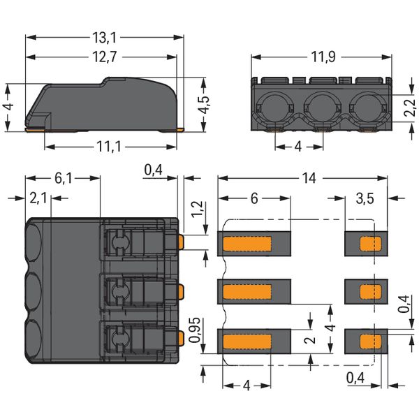 SMD PCB terminal block image 6