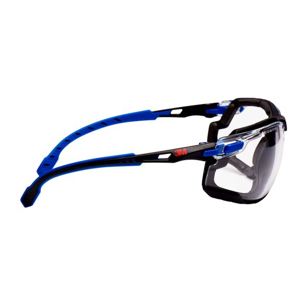 3M™ Solus™ 1000 Safety Glasses, Blue/Black Frame, Scotchgard™ Anti-Fog image 11