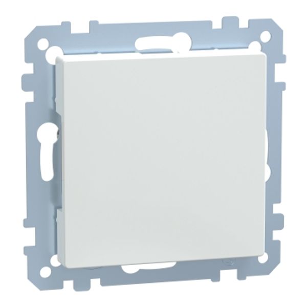 Blanking cover, active white, glossy, System M image 2