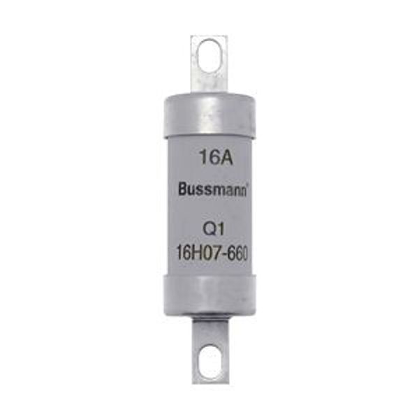 Fuse-link, low voltage, 16 A, AC 660 V, DC 250 V, BS88/A2, 22 x 82 mm, gL/gG, BS image 5