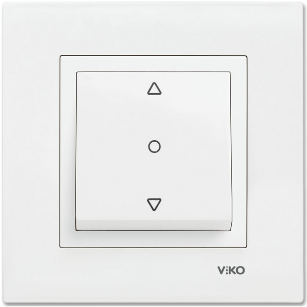 Karre White One Button Blind Control Switch image 1