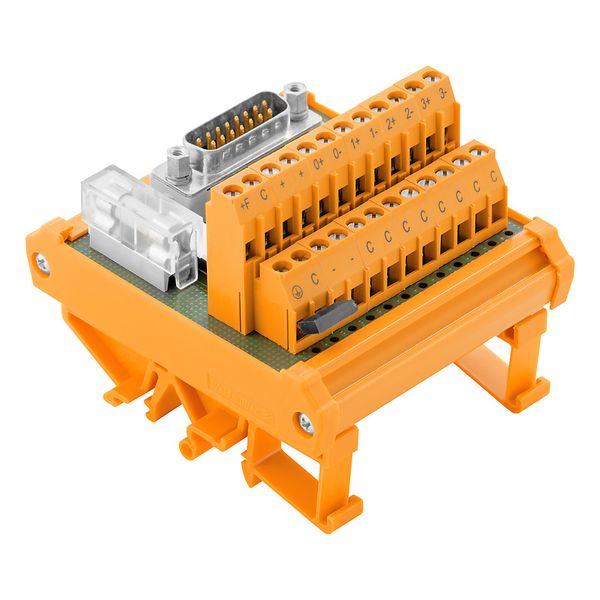 Interface module with terminal, connector, built-in image 2