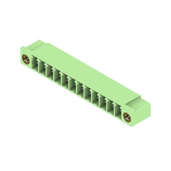 PCB plug-in connector (board connection), 3.81 mm, Number of poles: 12 image 4