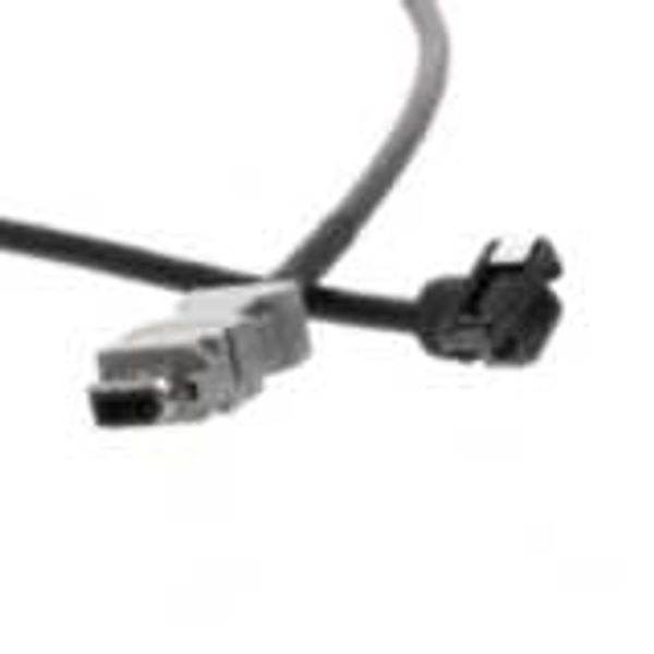 G5 series servo encoder cable, 1.5 m, 50 to 750 W AA028971E image 2