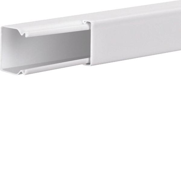 Trunking LFS made of steel 20x20mm in pure white image 1