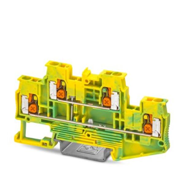 XTTB 2,5-PE - Protective conductor double-level terminal block image 1