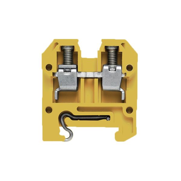 Feed-through terminal block, Screw connection, 4 mm², 400 V, 32 A, Num image 1