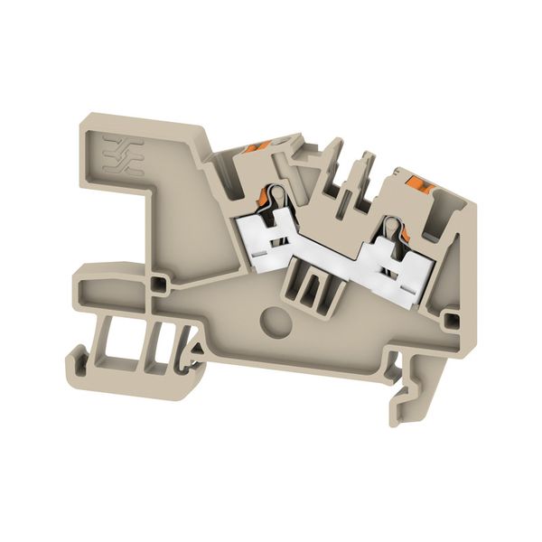Multi level installation terminal block, PUSH IN, 2.5 mm², 800 V, 24 A image 1