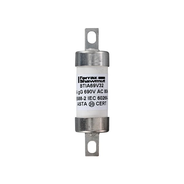 BS fuse-link IEC gG A2 690VAC 460VDC 32A BTIA Offset Tag image 1