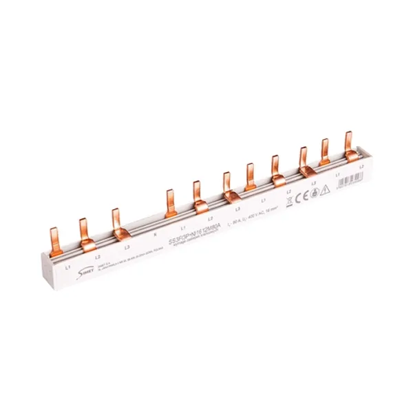 Connection busbar - pin type SS3F(3P+N) 16 12M80A image 1