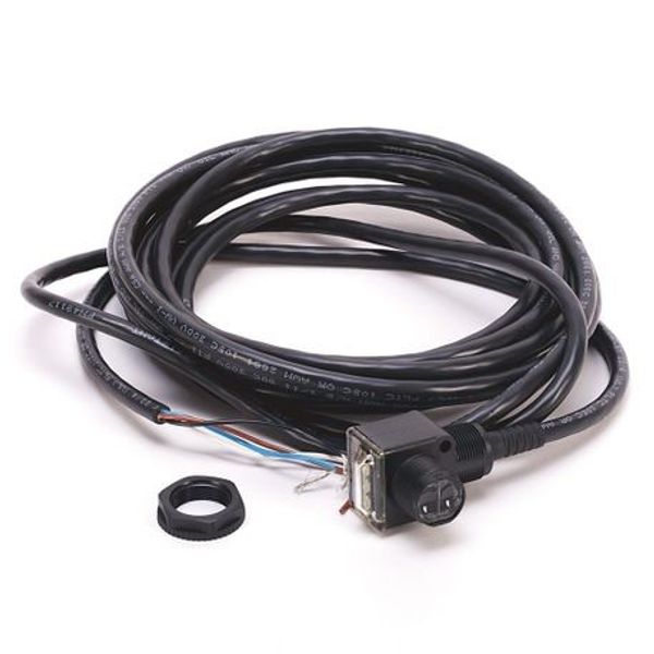 Allen-Bradley 42EF-R9SCB-A2 PHOTOSWITCH Photoelectric Sensor, RightSight, Transmitted Beam Receiver, AC/DC - Dark Operate Only, Power MOSFET, 2m (6.5ft) cable image 1