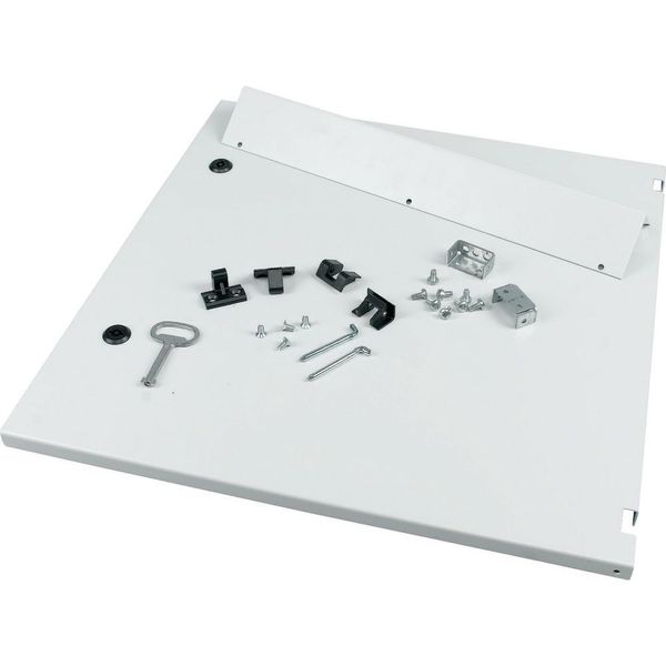 Front plate/door, middle, H=750mm, IP31, grey image 4