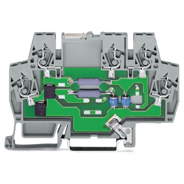 Surge suppression module for signal technology Nominal voltage: 24 VDC image 1