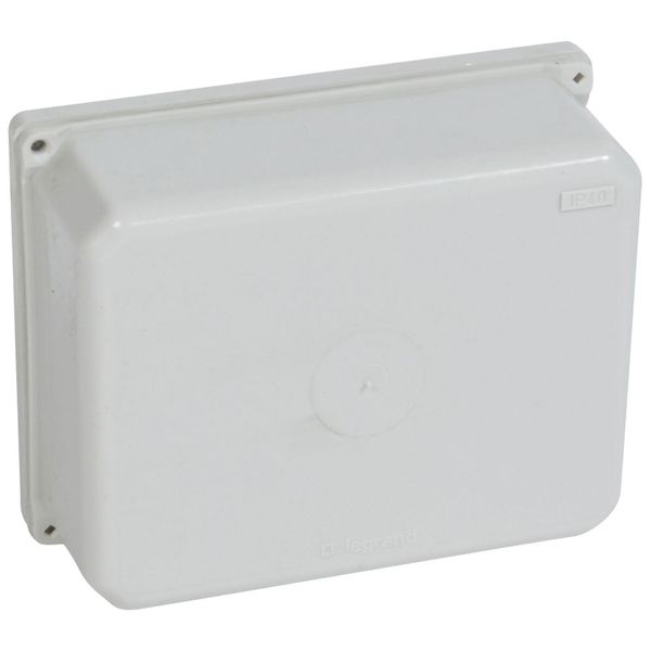 IP40 IK04 molded material box dimensions 118x92x45mm for 6mm², 10mm², 16mm², 25mm² and 35mm² terminals image 1