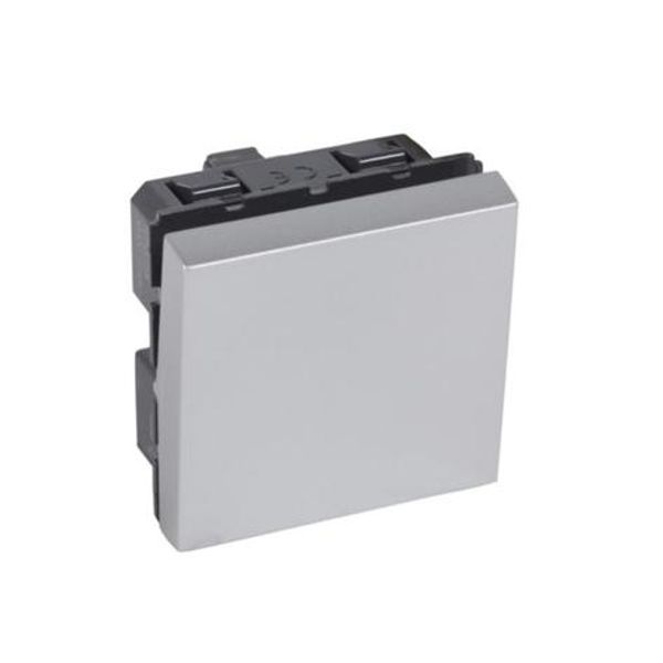 Arteor™ - 1-way switch 10 AX 250 V~ - 2 modules square version - Alu image 1