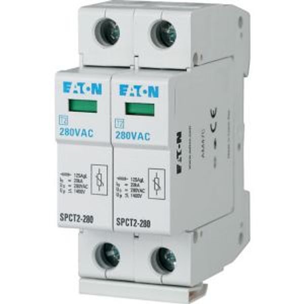 Plug-in surge arresters, 2p, 335VAC, 2x20kA image 4