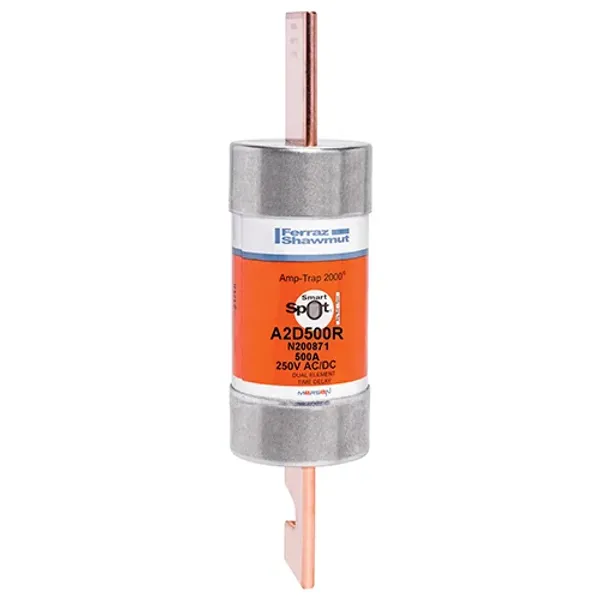 Fuse A2D-R Class RK1 Time-Delay 250VAC 250VDC 500A Blade SmartSpot® image 1