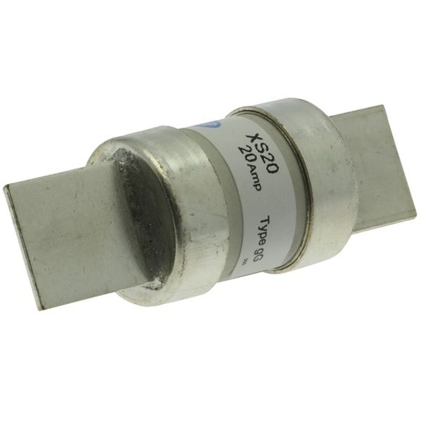 Fuse-link, low voltage, 20 A, AC 440 V, BS88/F3, 27 x 80 mm, gL/gG, BS image 3