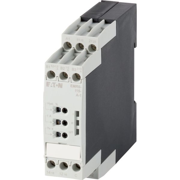 Overcurrent and undercurrent monitor, Current measuring range: 0.3 - 1.5 A, 1 - 5 A, 3 - 15 A, Supply voltage: 24 - 240 V AC, 50/60 Hz, 24 - 240 V DC image 3