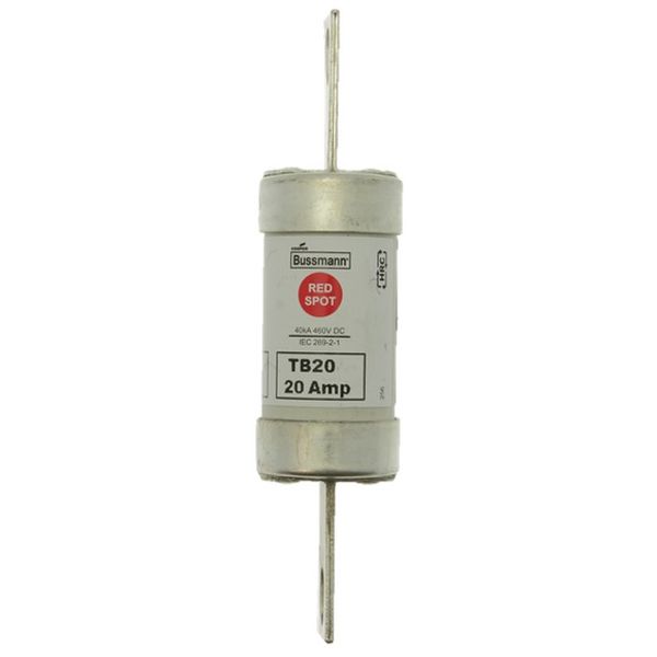 Fuse-link, low voltage, 20 A, AC 660 V, DC 460 V, BS88, 27 x 112 mm, gL/gG, BS image 1