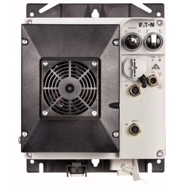 Speed controllers, 8.5 A, 4 kW, Sensor input 4, 180/207 V DC, AS-Interface®, S-7.4 for 31 modules, HAN Q5, with fan image 1