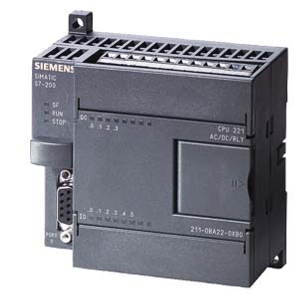 *** spare part *** SIMATIC S7-200, CPU 221 Compact unit, AC power  6ES7211-0BA23-0XB0 image 1