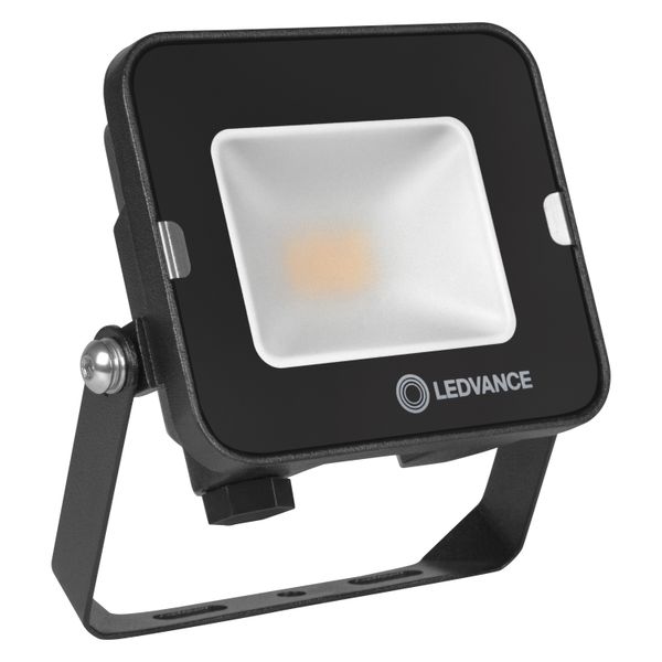 FLOODLIGHT COMPACT 10W 830 SYM 100 BK image 1