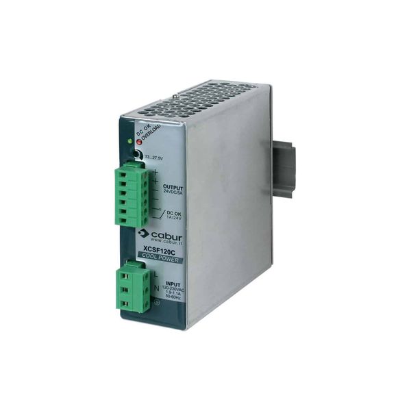 Single-phase power supply input 120-230Vac / output 24Vdc 5A image 1