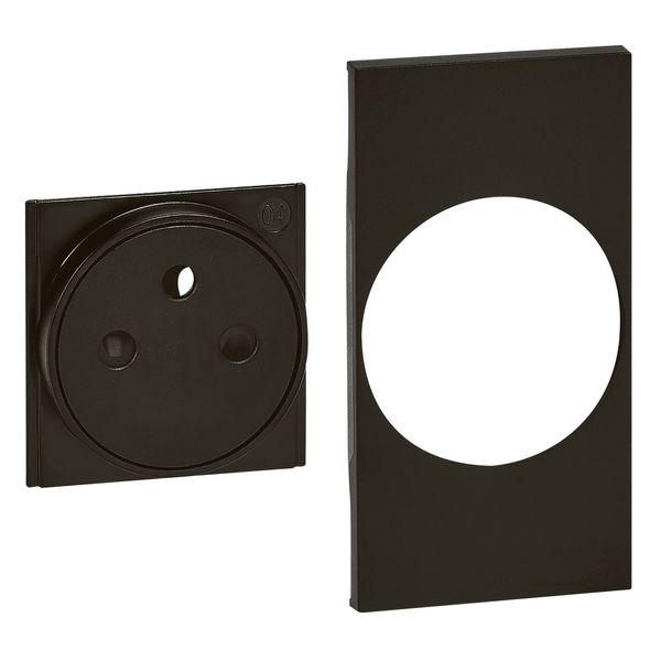 L.NOW-FR/BEL FLAT SOCKET 2M BLACK image 2