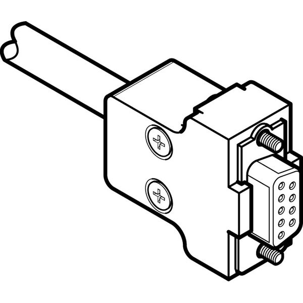 KMP6-09P-8-2,5 Connecting cable image 1