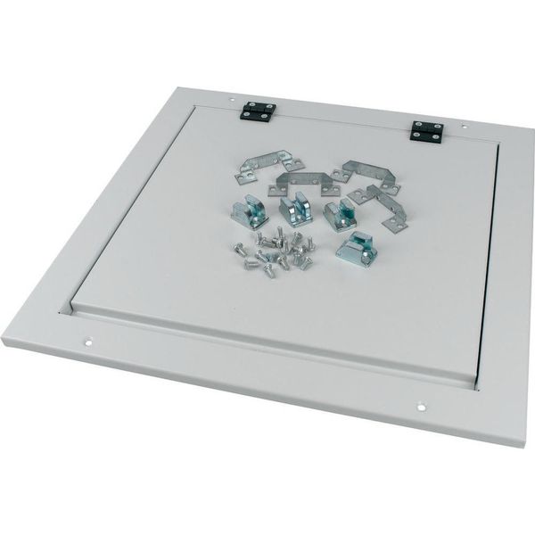 Top plate, for arc protection, for WxD=1200x800mm, IP40, grey image 3