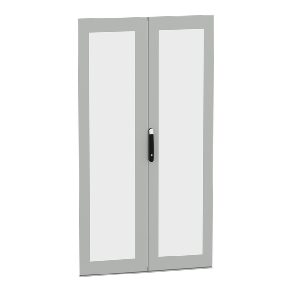 2 glazed doors SFN 2200x600 image 1