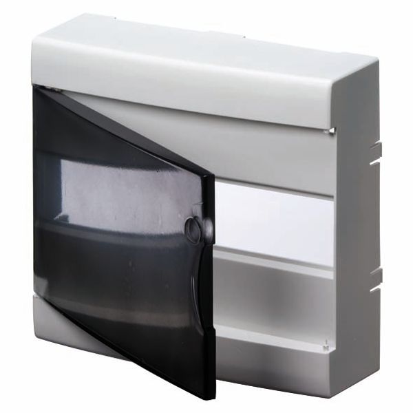 DOOR COLOUR WHITE RAL9016 WITH FRAME FOR FINISHING SUPPORT BASES - IP40 - CLIP FIXING image 2