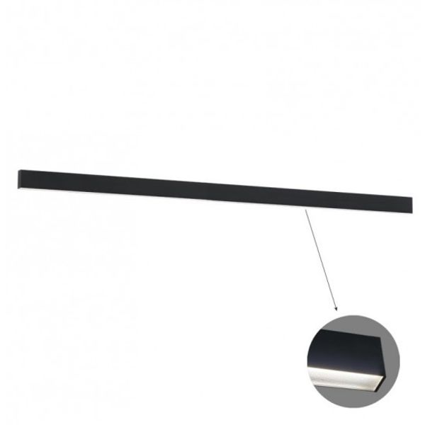 Linear Ceiling L3100 4000K Black Microprismatic Di image 1