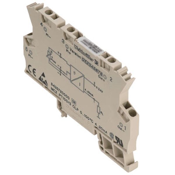 Temperature transducer, 2-/3-wire connection technology, Output curren image 2