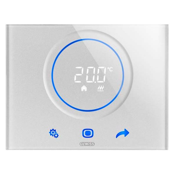 THERMOSTAT THERMO ICE - KNX/EASY - FLUSH MOUNTING - TITANIUM - CHORUS image 2