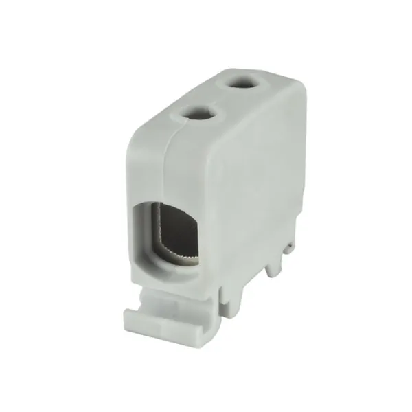 Rail-mounted screw terminal block AL, CU ZGG1x1,5-50s grey image 2