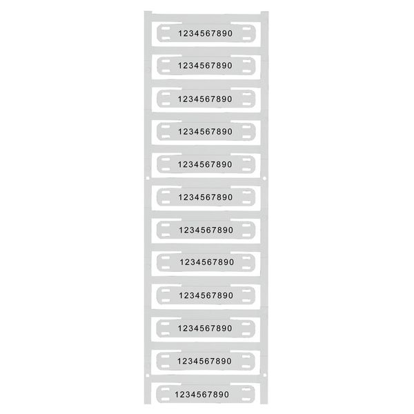 Cable coding system, 7 - 40 mm, 11 mm, Printed characters: Based on cu image 1