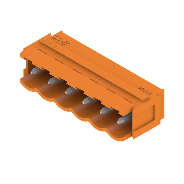 PCB plug-in connector (board connection), 5.00 mm, Number of poles: 6, image 2