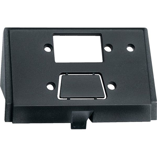 Slot for Sub-D connector 9-pin, black, System M, System Design, System Surface image 1