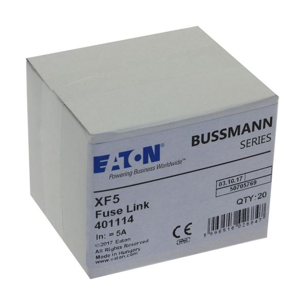 Time fuse-link, LV, 5 A, 15 x 58 mm, ESI 12-6 image 12