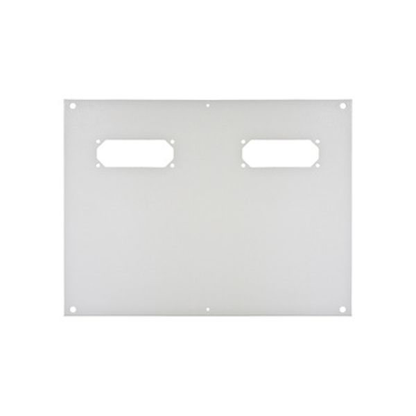 Roof panel for cable gland plates W=800 D=600mm image 1