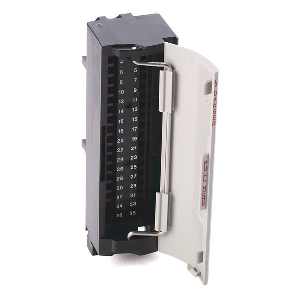 Terminal Block, Removable, 36 Pin, Spring Clamp, Standard Housing image 1